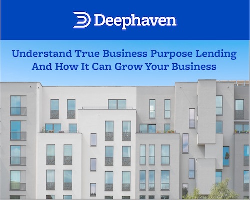 Business purpose loans
