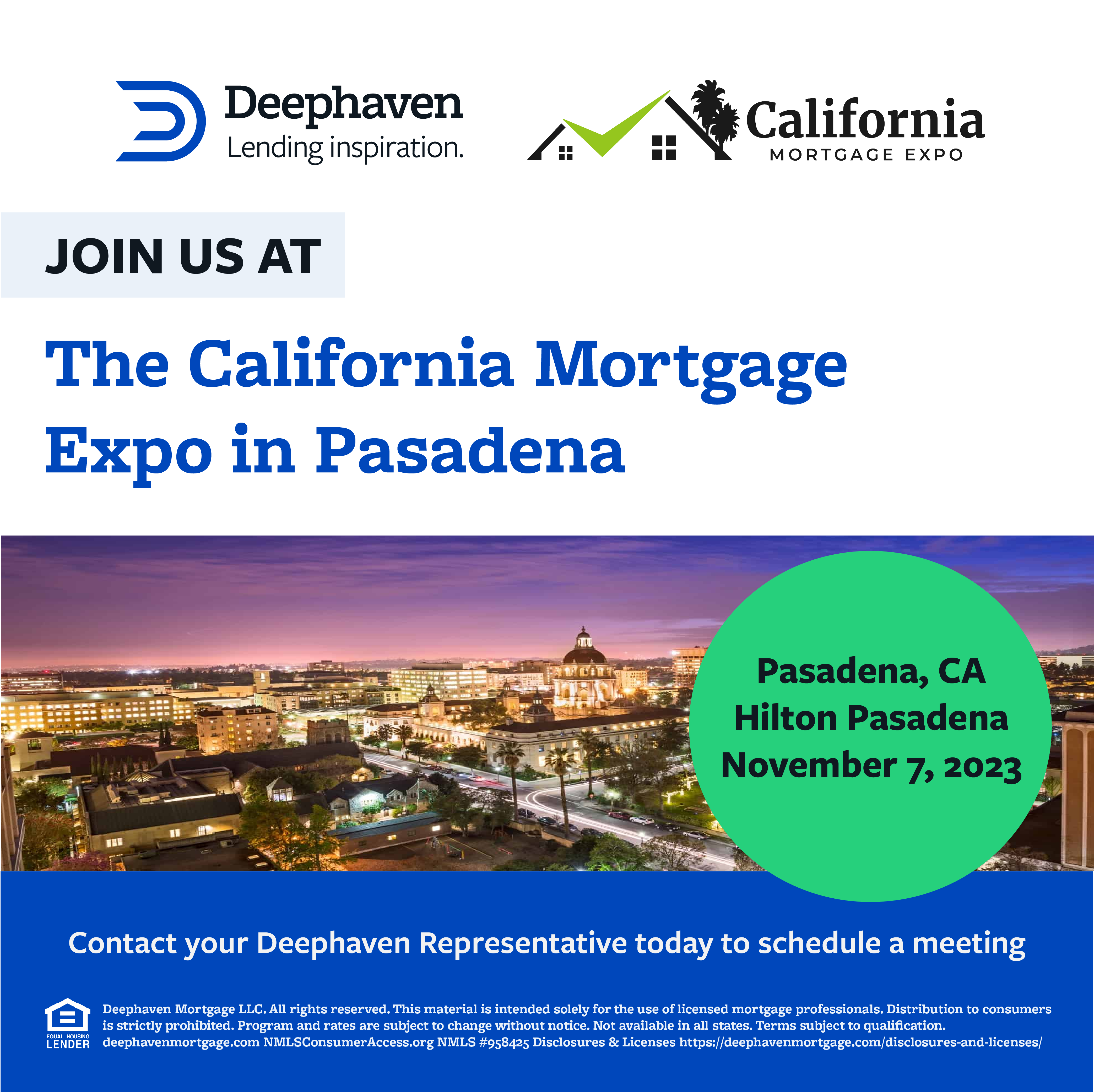 California Mortgage Expo—Pasadena